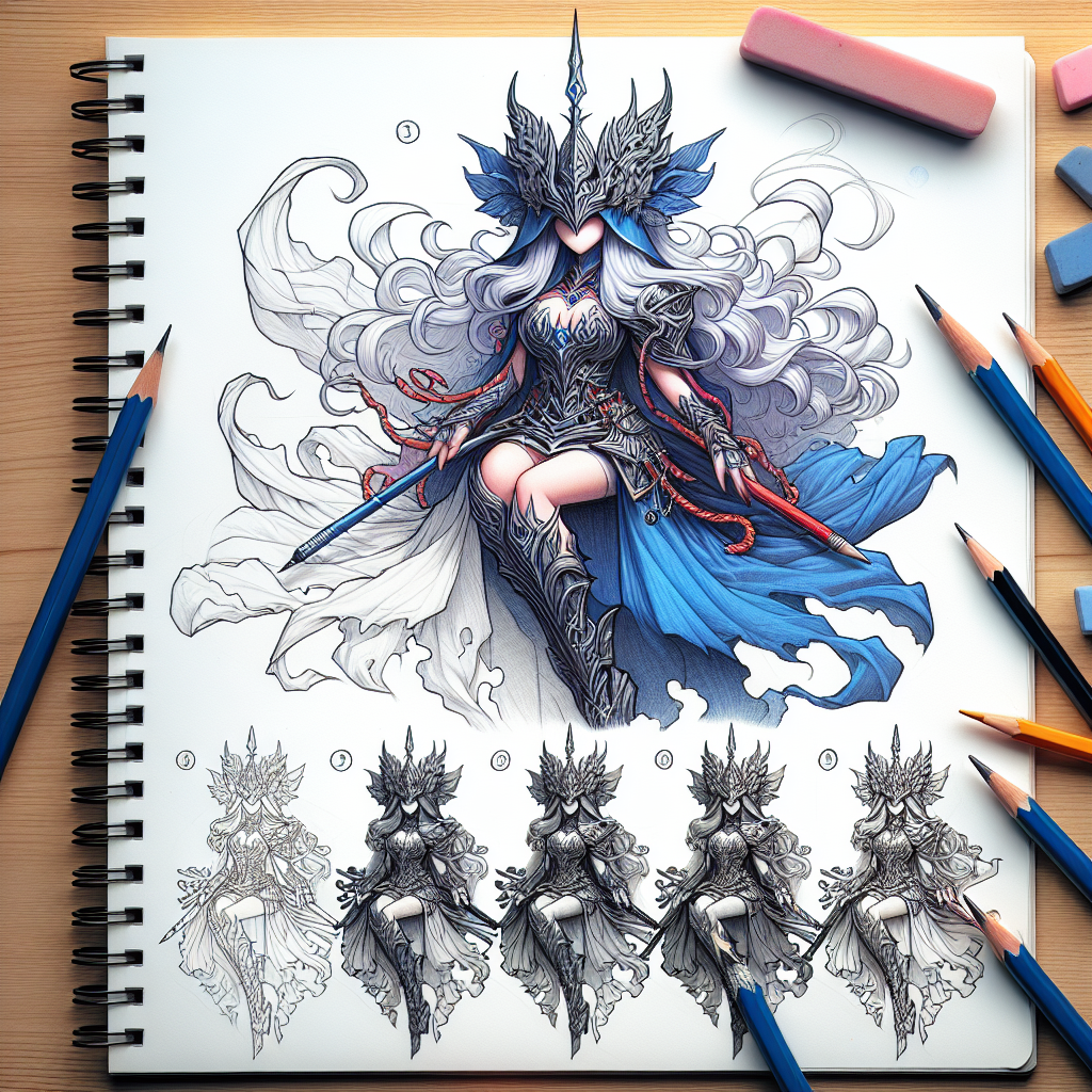 Strategi Menggambar Karakter Mobile Legends dengan Detail Tinggi