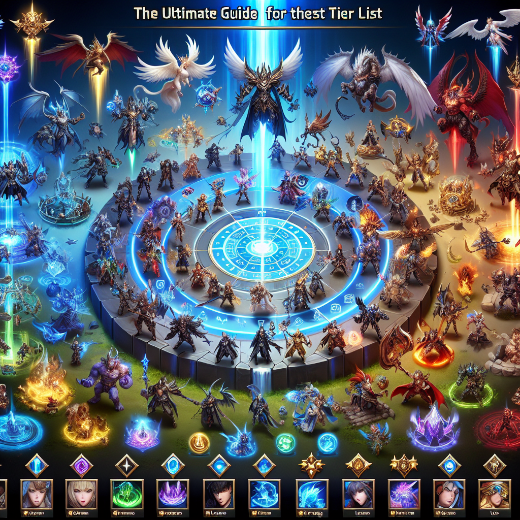 Ultimate Guide to the Latest Mobile Legends Tier List